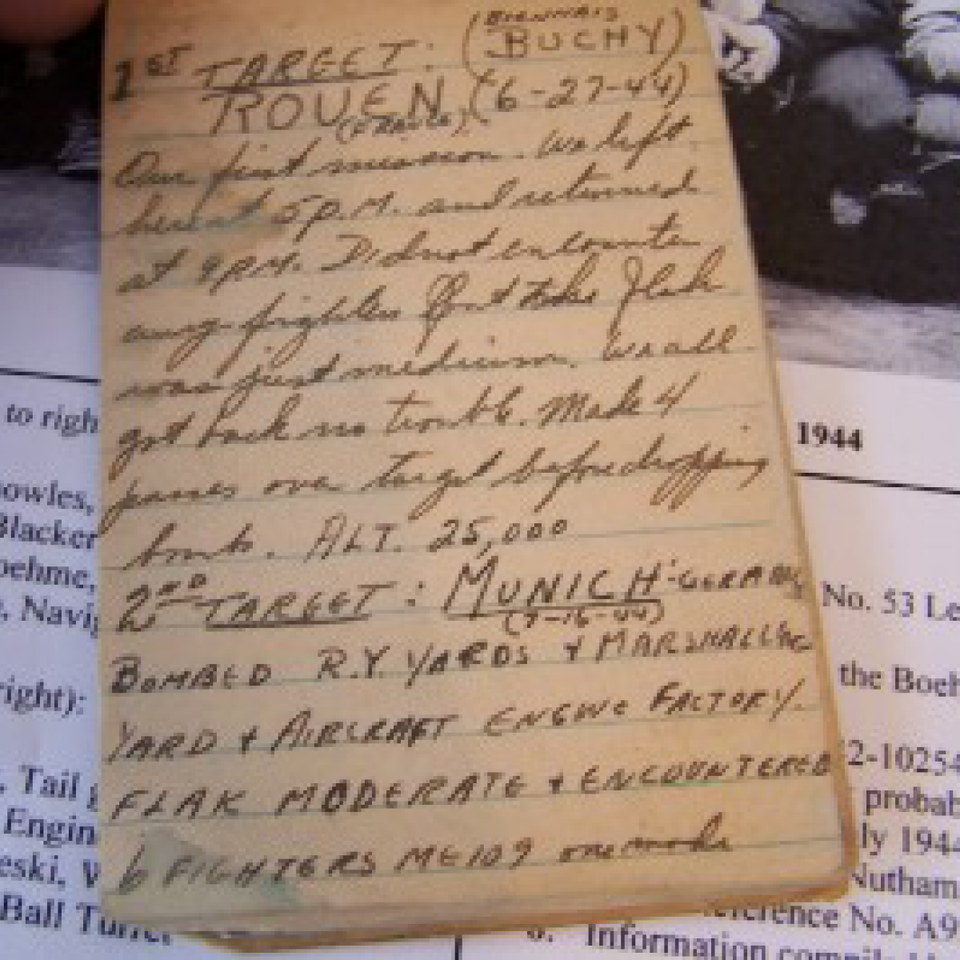 Wwii b 17 waist gun mission diary   group 602bs files1020170912 25965 14ymjnu