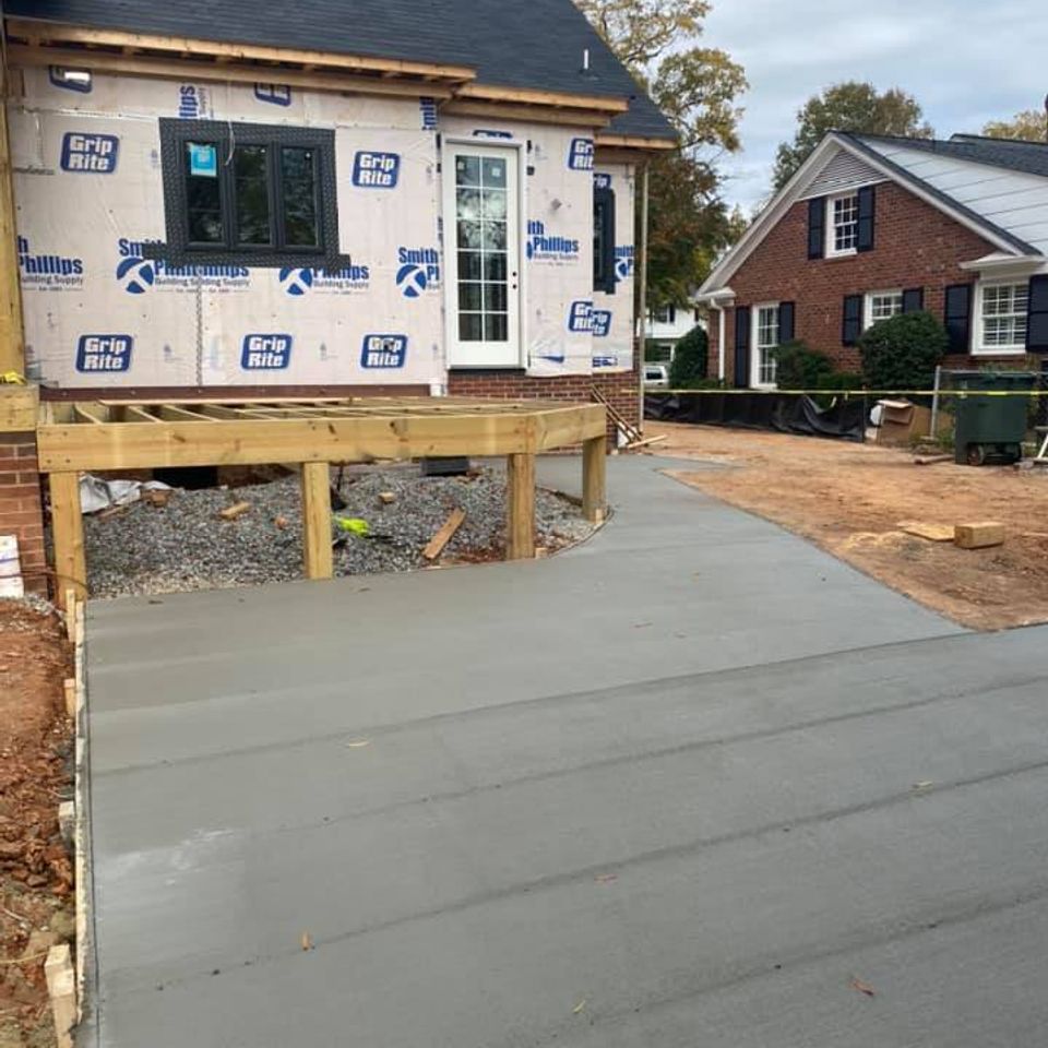 Greensboro concrete slab