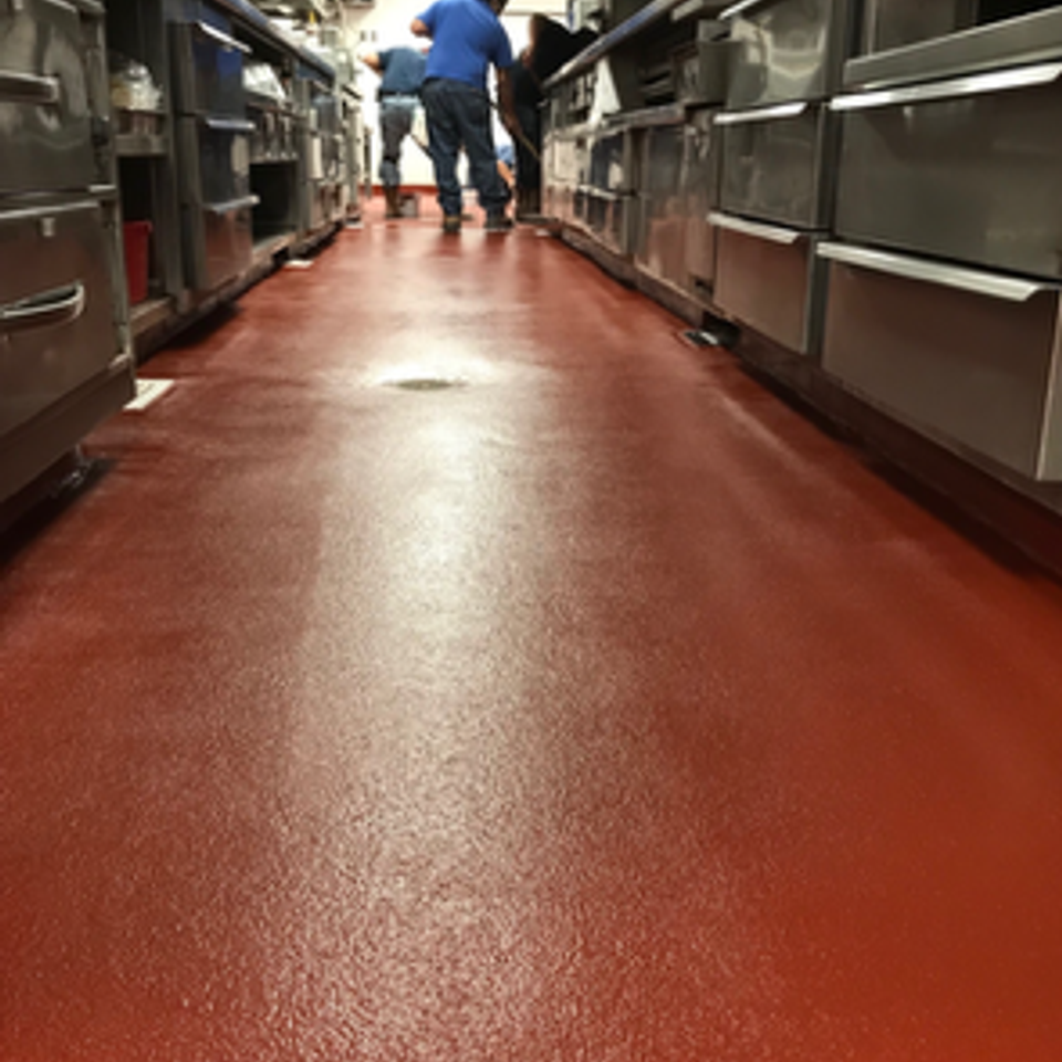 Industrial coating kitchen