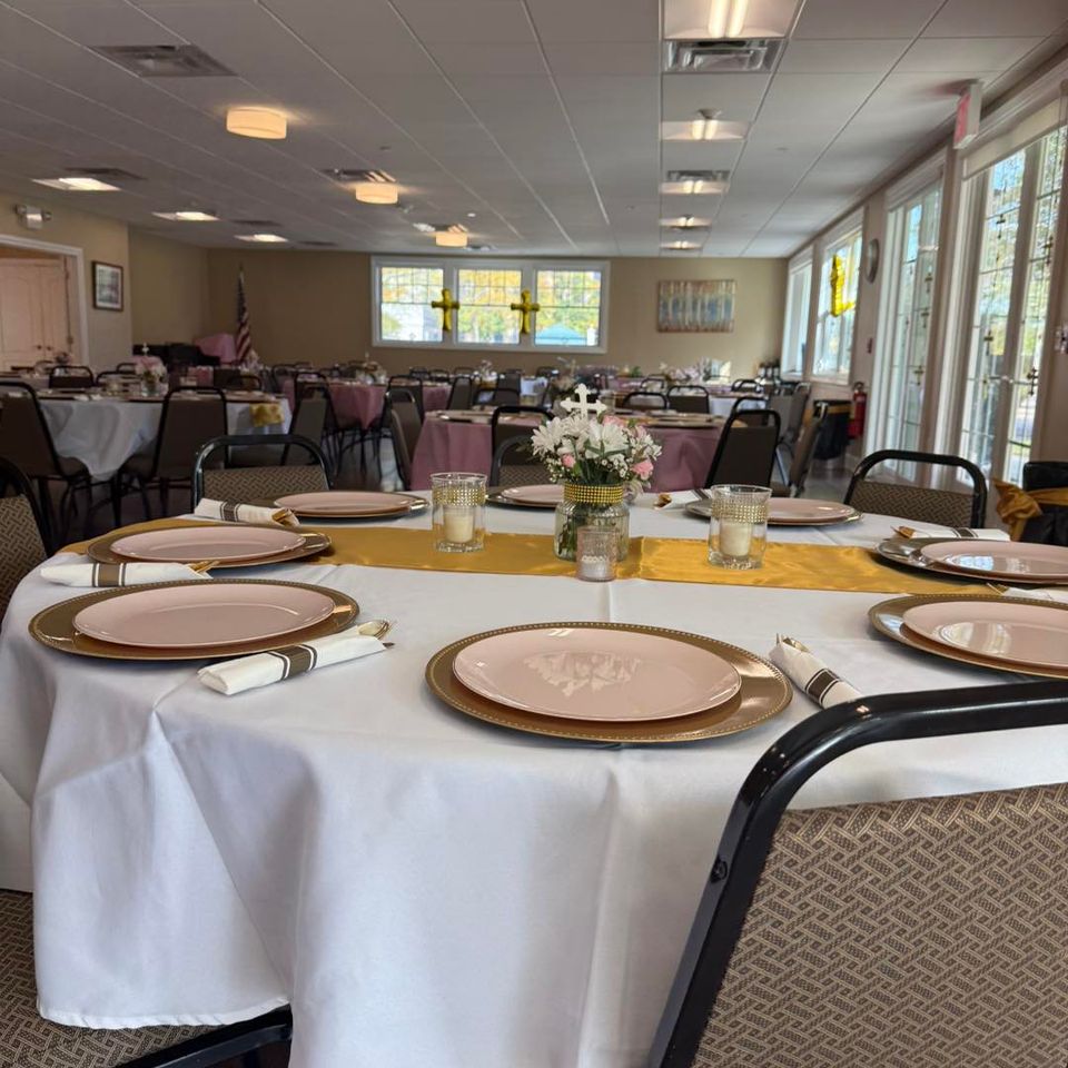 alt="The Party Savers staff bartending and waitressing at a Long Island Christening Party"