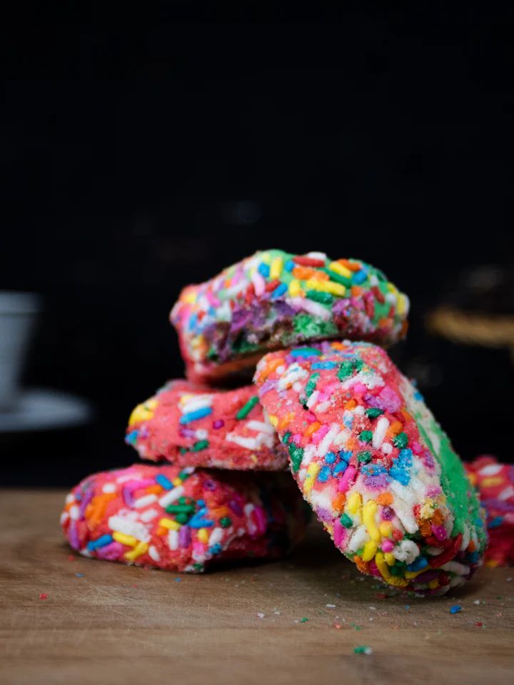 Champagne cookies from Toni's Own Cookies