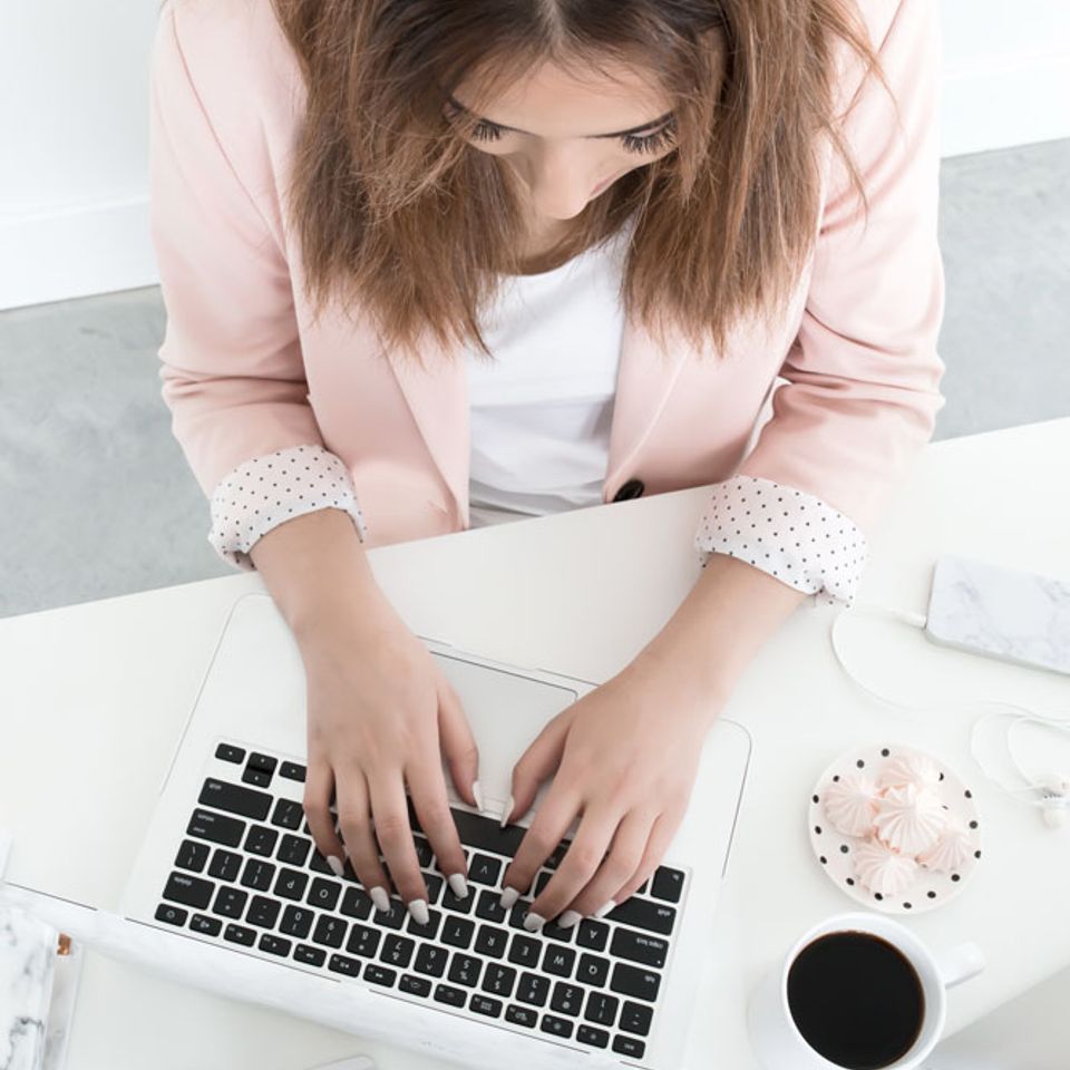 Haute stock photography blush and black workday final 10
