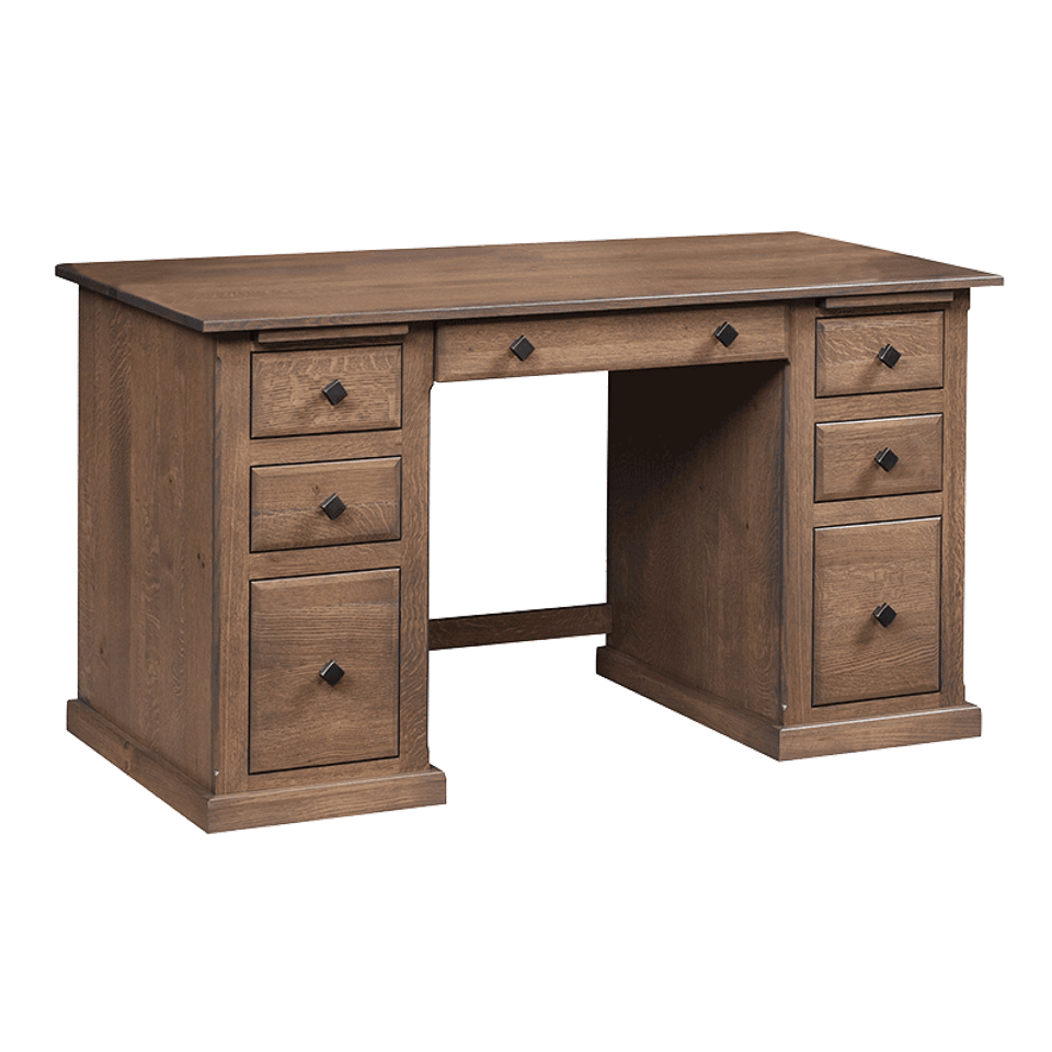 Sf salem dbl ped credenza
