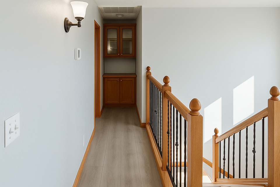 Upstairs hallway