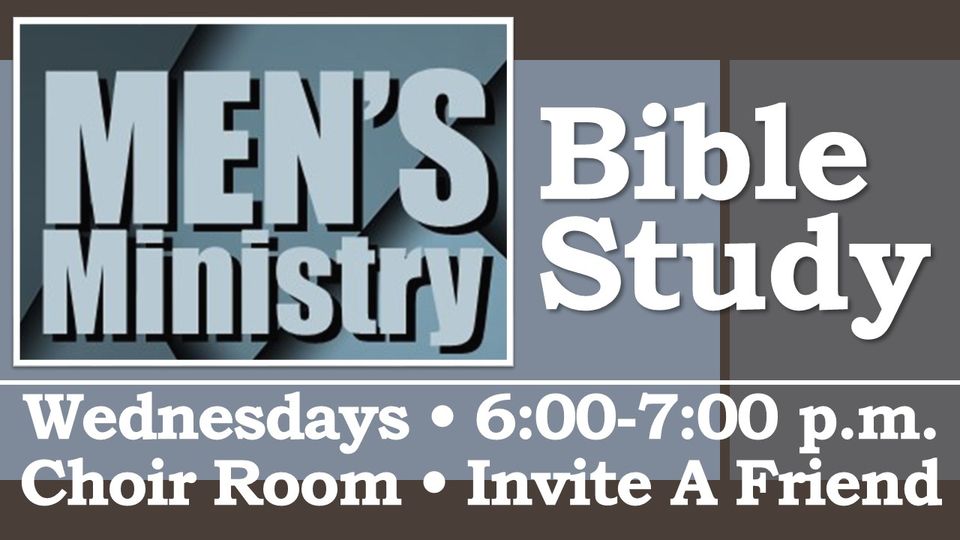 Mens wednesday bible study