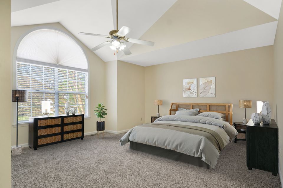 Primary bedroom virtual staged copy