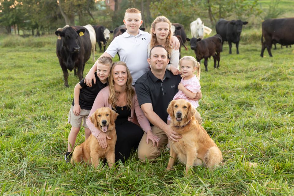 Barnett family field photo