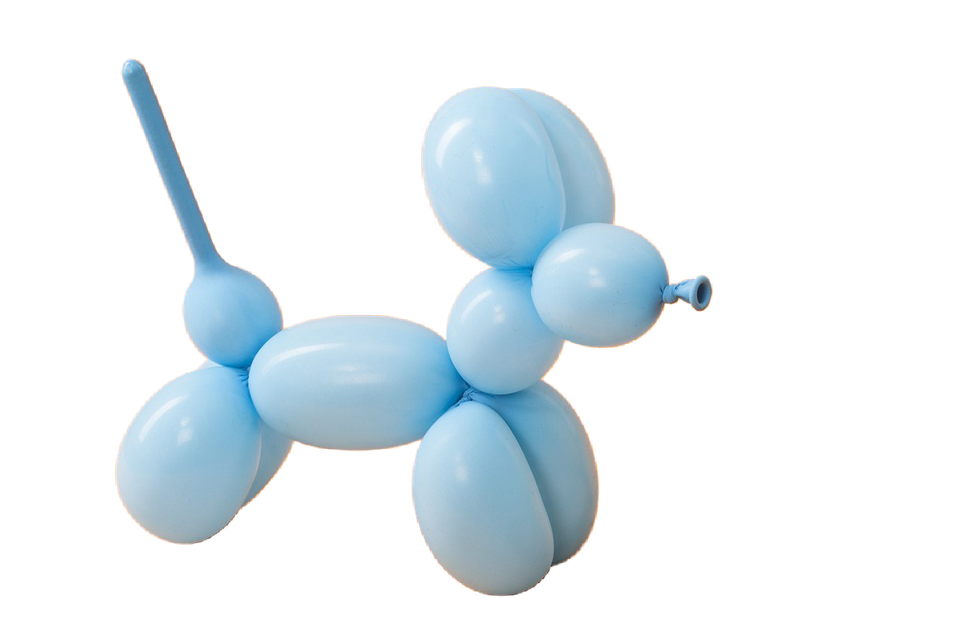 Traced how to make balloon animals 3f92e38