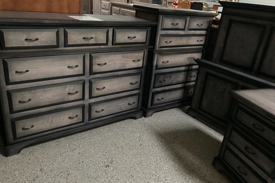 Gray with black dressers 710766007