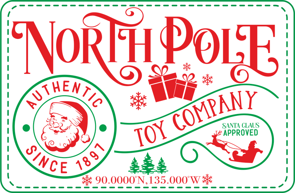 Seasons   christmas north pole toy company