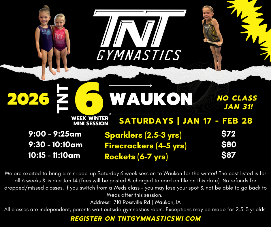Waukon saturday winter 6 wk session 2026