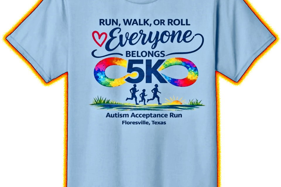 Autism 5k tshirt