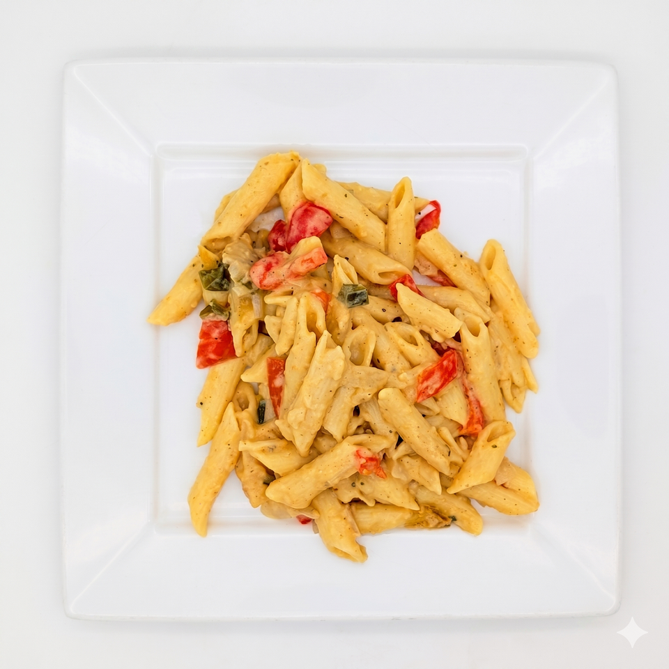 Jamaican style cuisine rasta pasta (3)