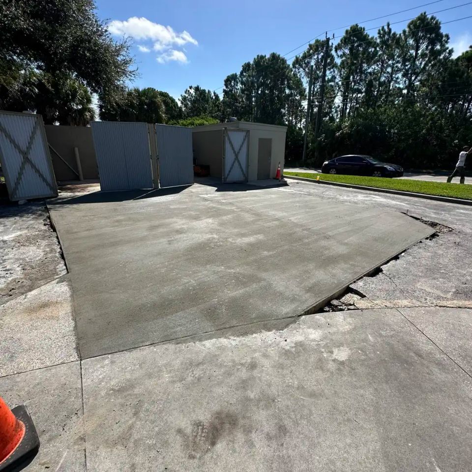 Palm bay asphalt striping 155