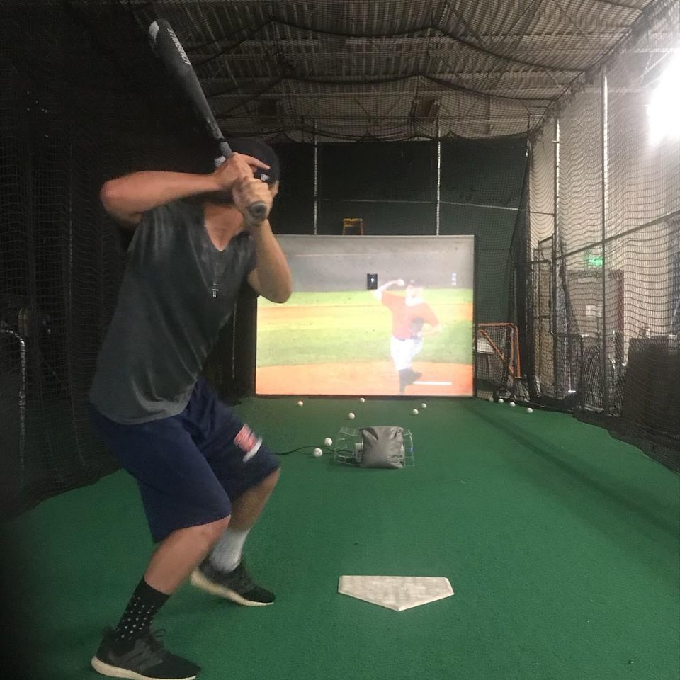 Hitting machine