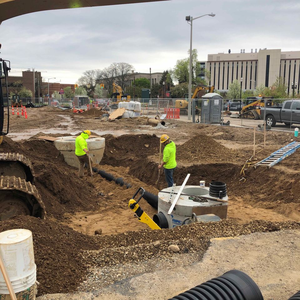Underground pipe 6