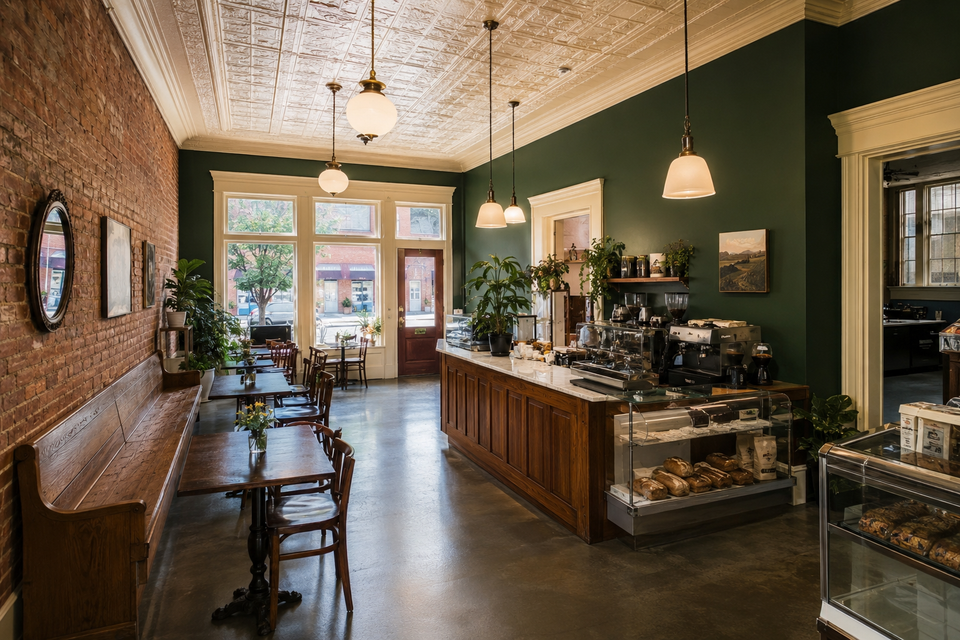 Professional commercial interior painting for offices and local retail spaces in Downingtown, Pennsylvania
