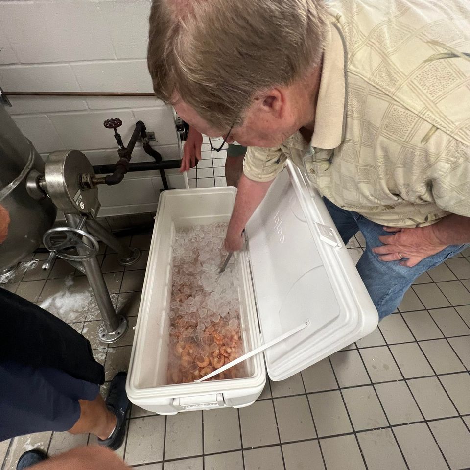 Shrimp feed prep 2