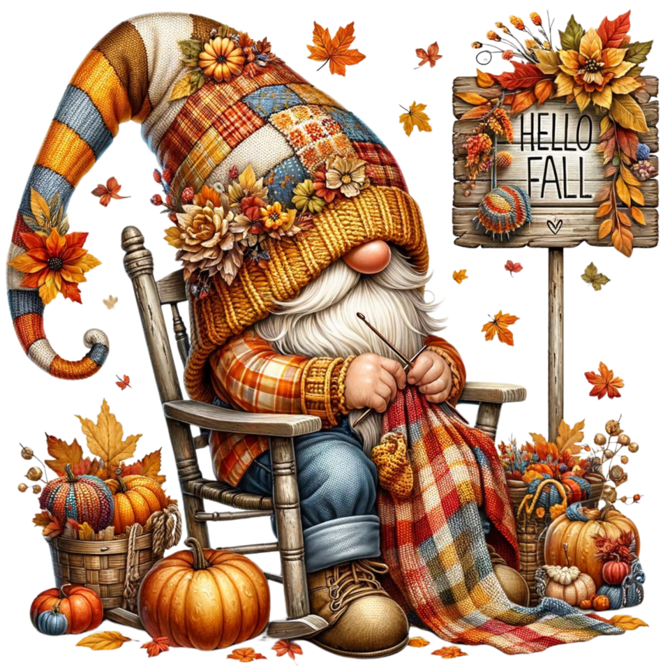 Seasons   fall gnome 9