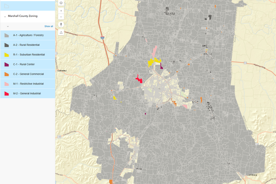 Mc zoning map