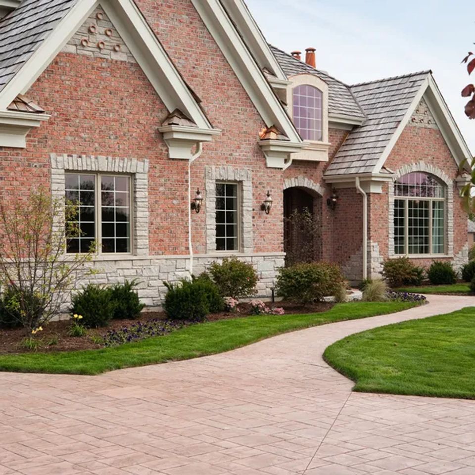 Concrete driveway installation near me for residential and commercial properties