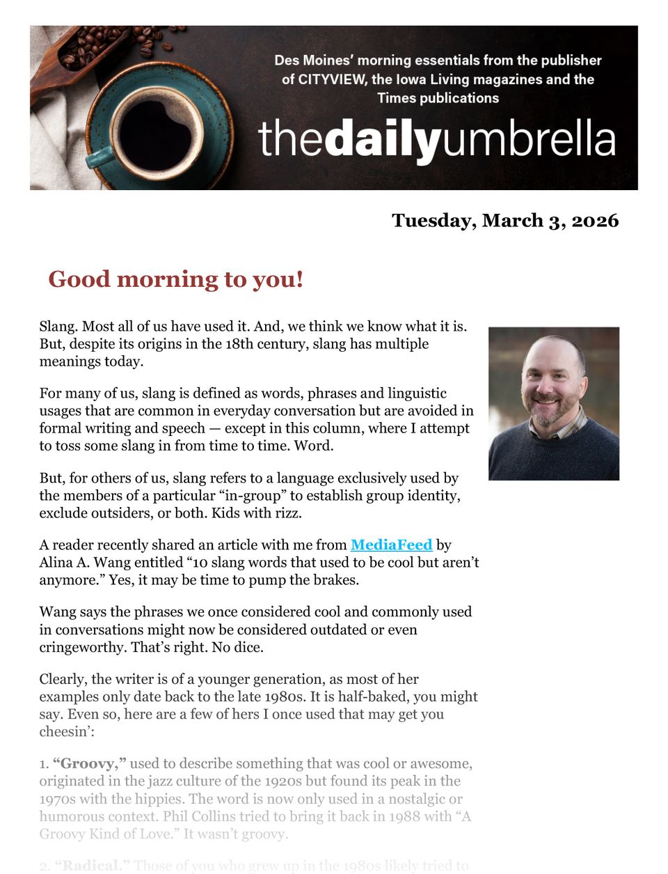 Daily umbrella march 2  wdm making plans to demolish valley west mall  wonder bargain of the week  someone who designs playgrounds  1