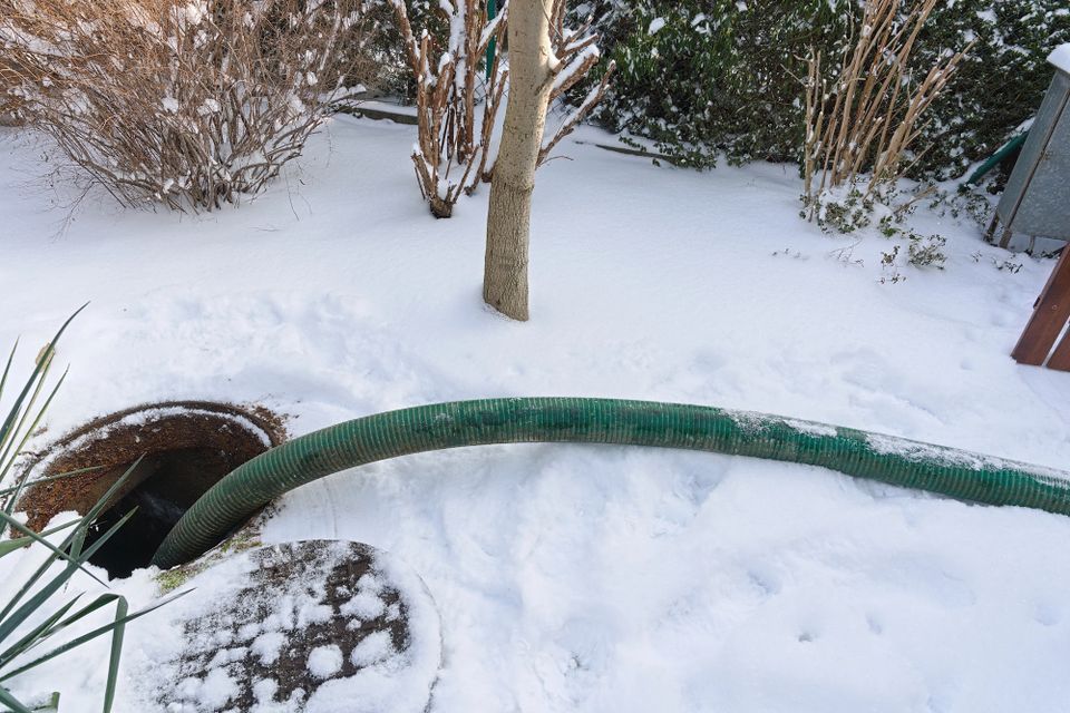 Winter septic