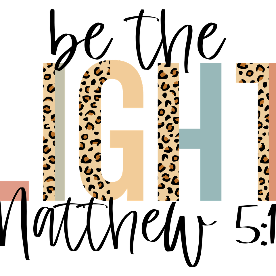 Faith   be the light leopard