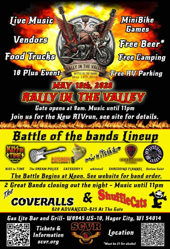 Rally in the valley 2026   may 16
