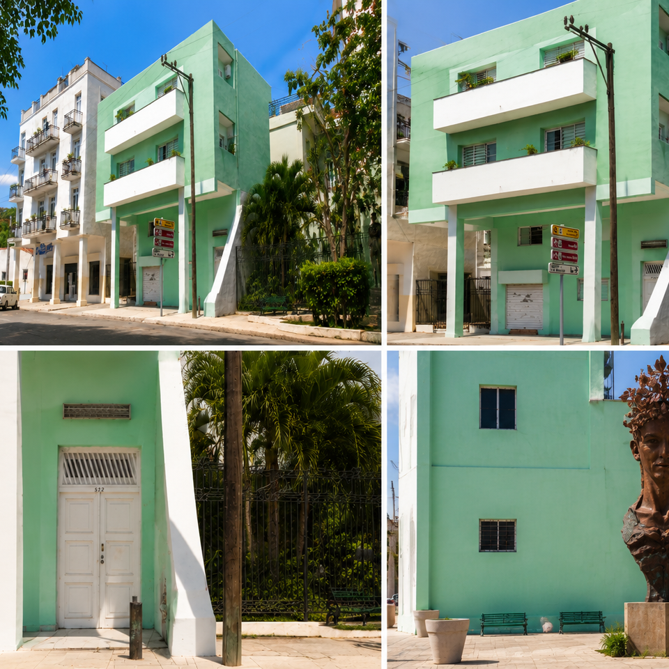 Exterior collage