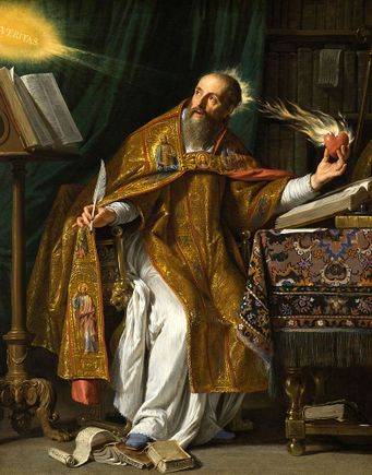 Saint augustine by philippe de champaigne