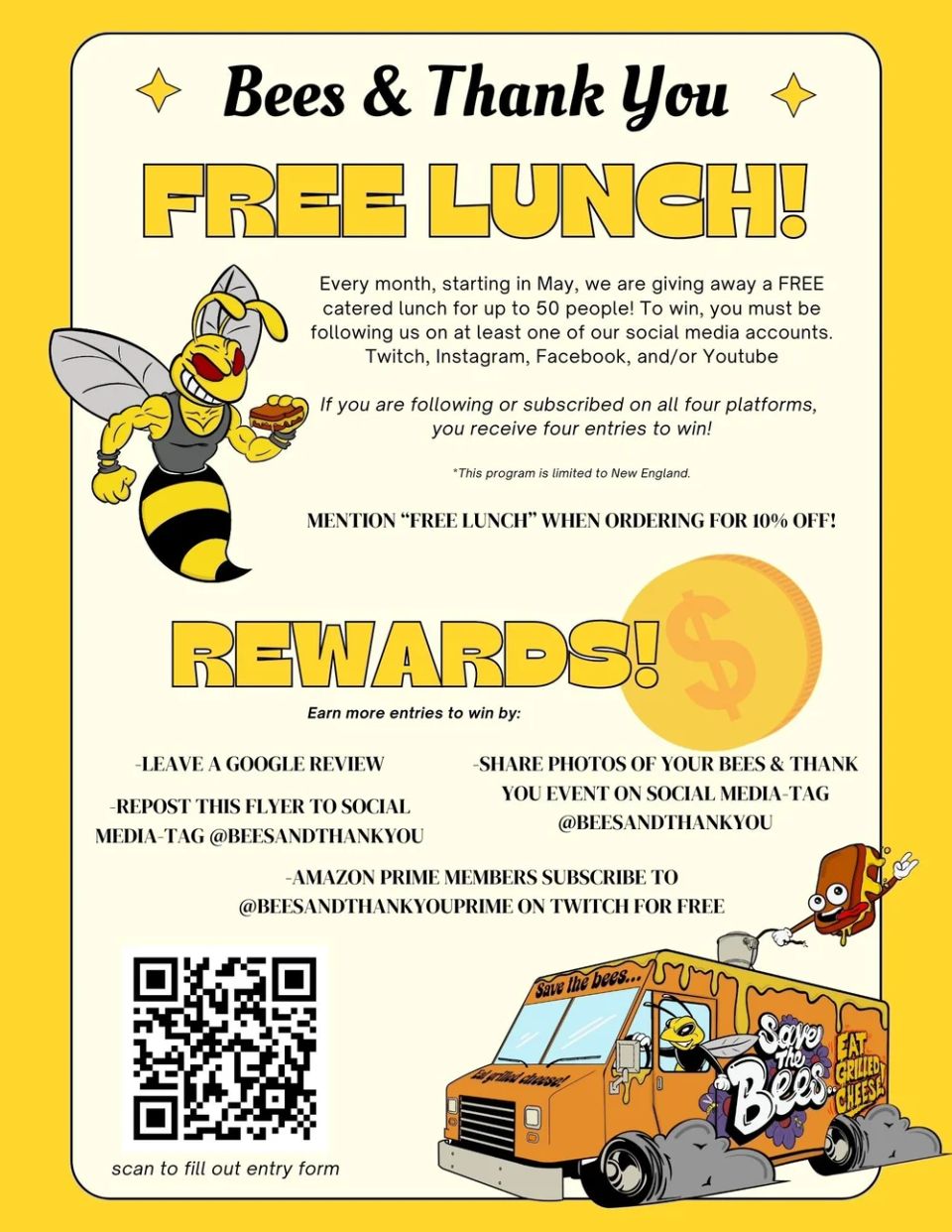 Baty 2025 free lunch
