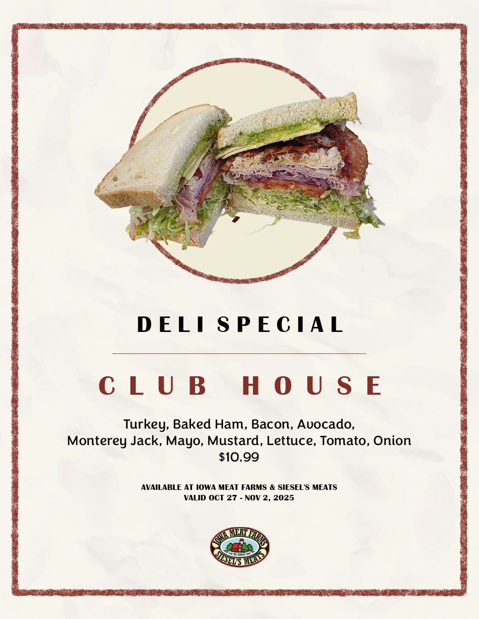 Club house sandwich
