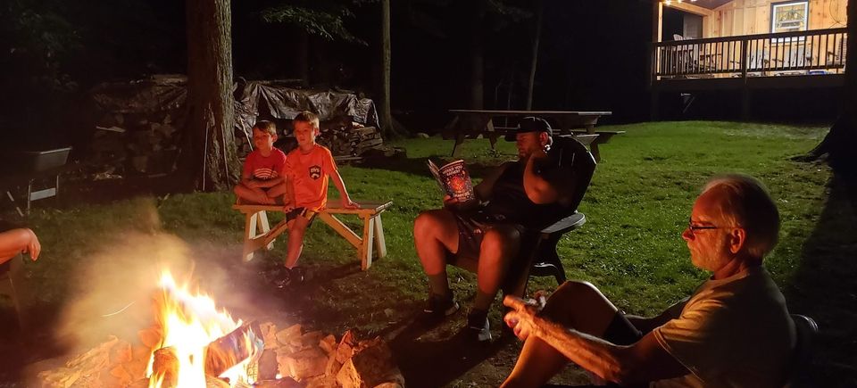 Bonding at camp creates memories for the Yoder family.