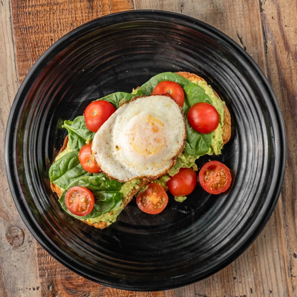 Delicious avocado breakfast toast