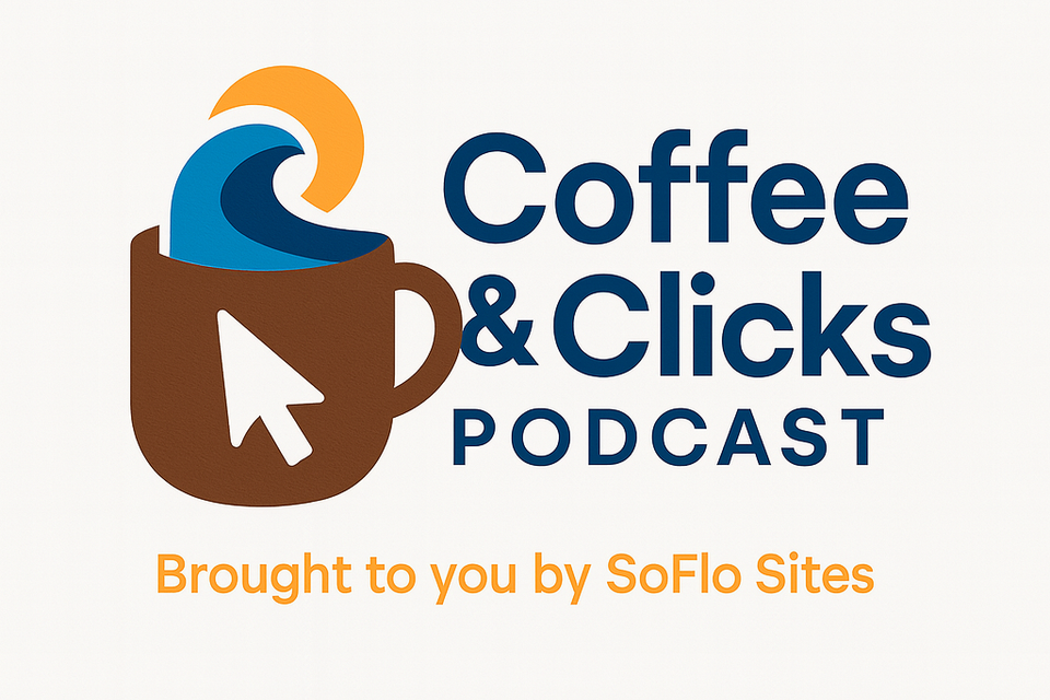 Soflo sites coffee   clicks podcast cover design