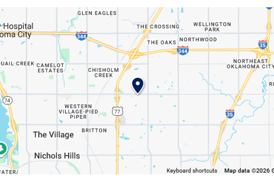 Map location hefner crossing