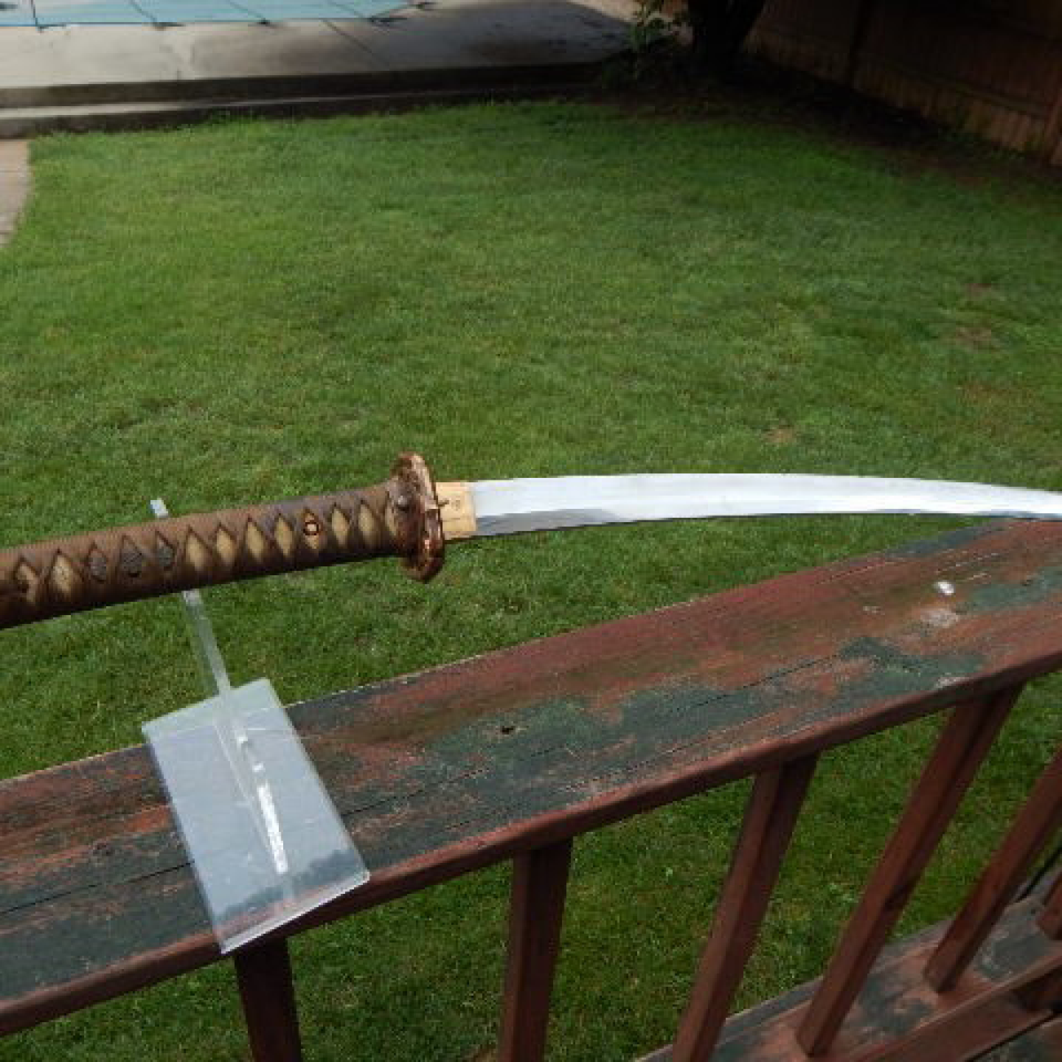Japanese officer's wwii katana sword scb. signed files1220170912 22064 17u3rgt