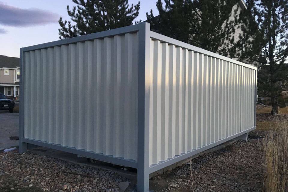 Trash enclosure (2)