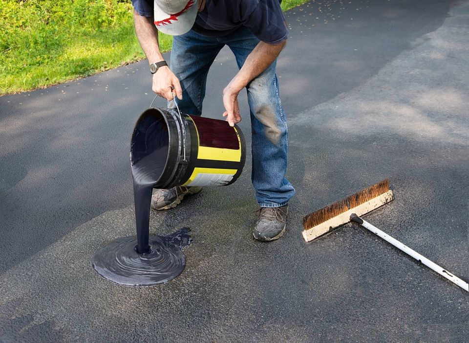 Driveway sealing