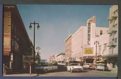 San rafael street scene california cars 1950s postcard 17057835718520170112 9862 lsflr5