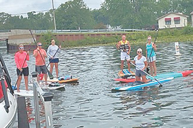 Just a normal sunday afternoon on medusa street of syracuse lake paddleboarding   submitted by paula myers  syracuse condos