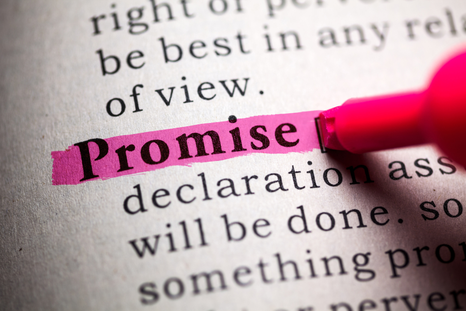Our promise