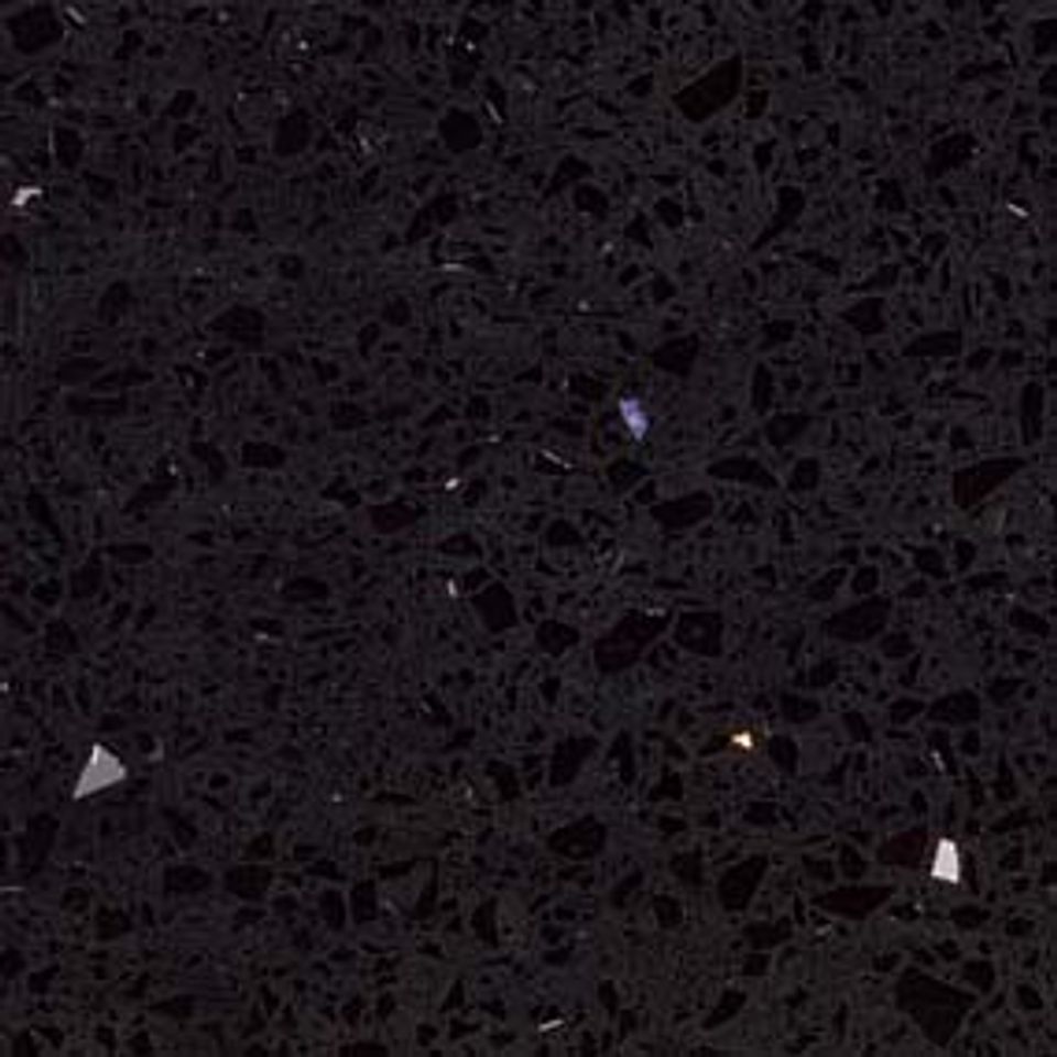 Sparkling black quartz