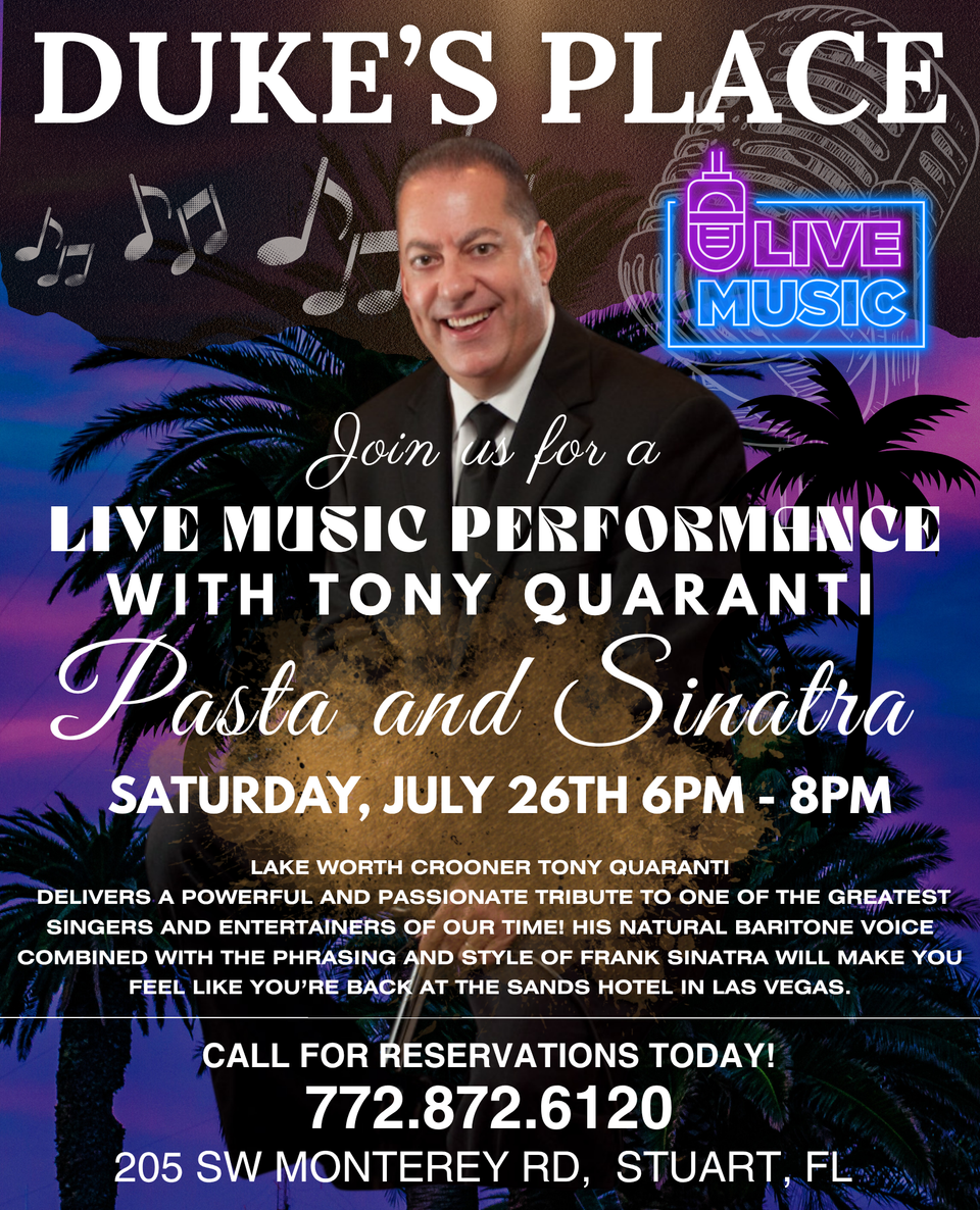 Duke's place   tony quaranti 7 26 25
