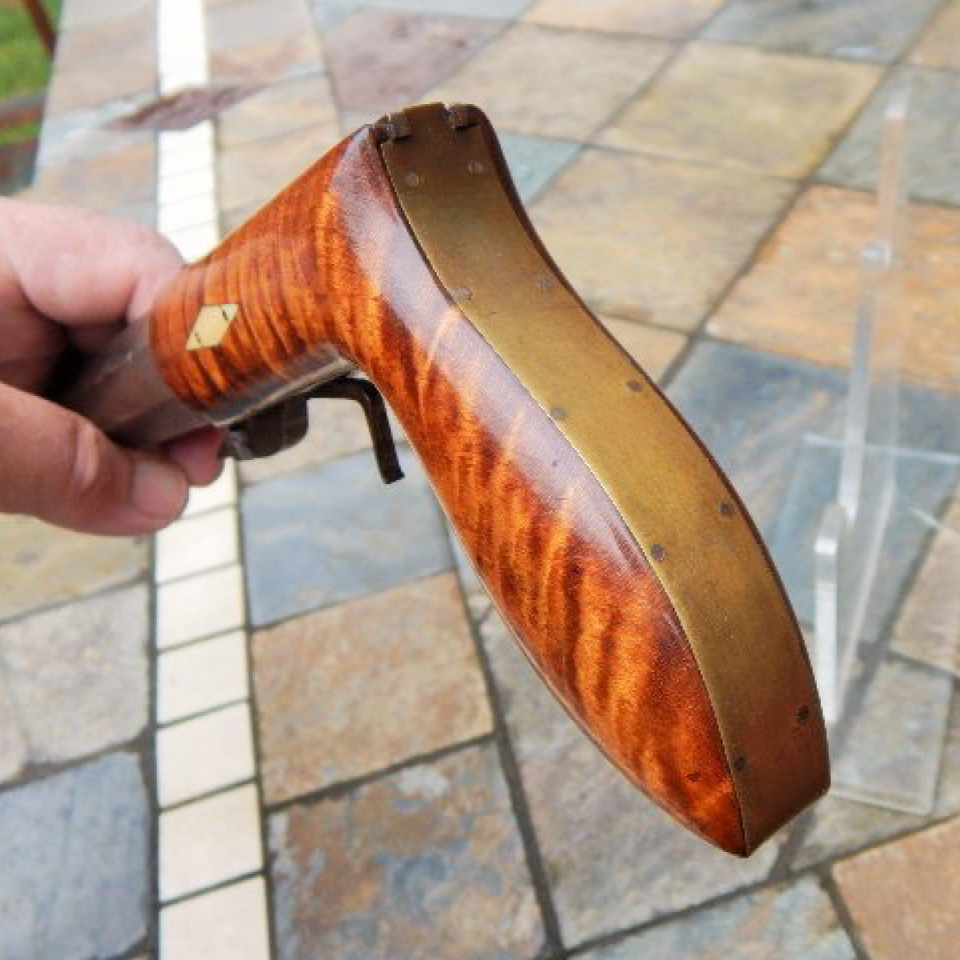 Large  percussion underhammer pistol  new england files820170913 10017 j8f0p4
