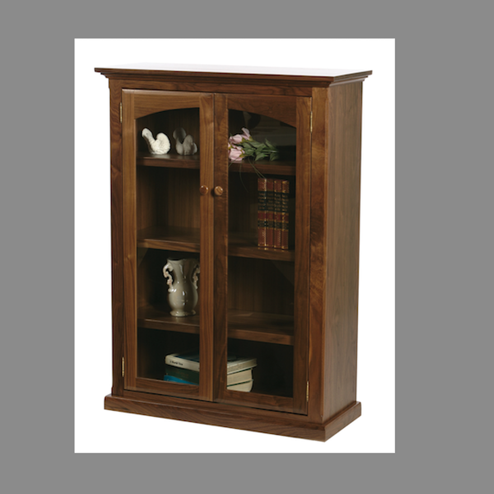 Sf salem bookcase glass full
