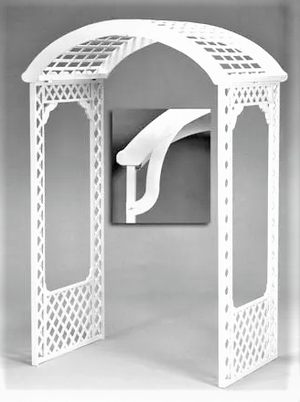 White arch