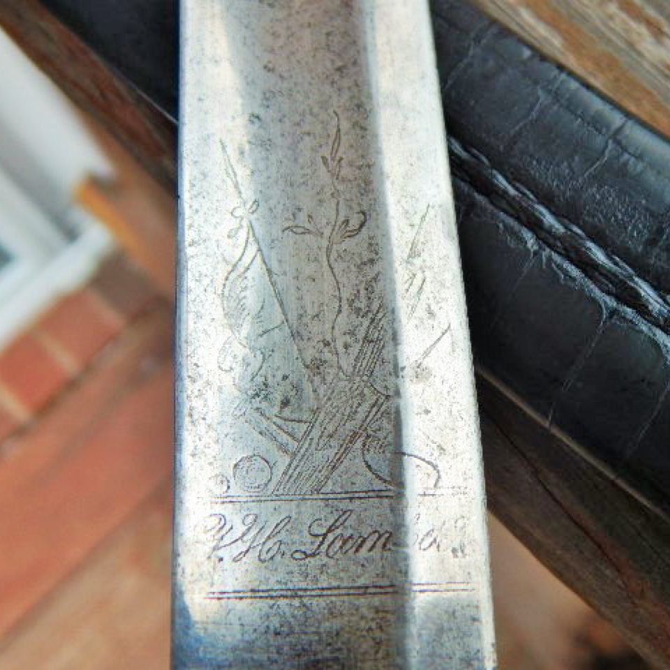 Non reg. inf. art. officers sword m1821  lambert files1720170912 18853 1g15wj1