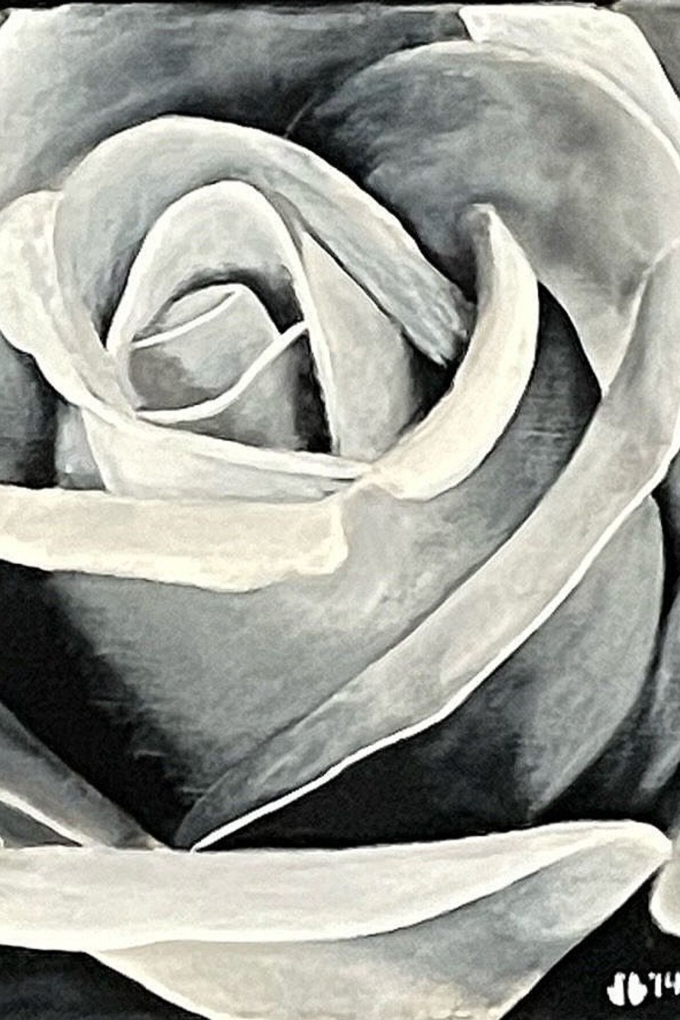 Josh bg rose painting